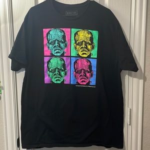 XXL Monster Frankenstein T-Shirt Black (Barley Worn)
